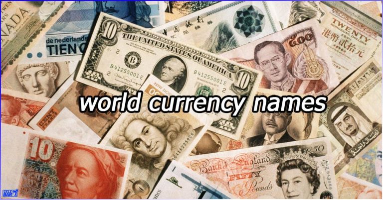 Original meanings of world currency names