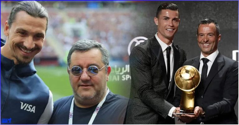 The richest and most influential football agents in the world