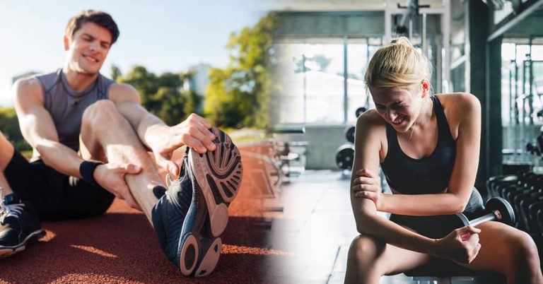 To avoid pain while playing at the gym