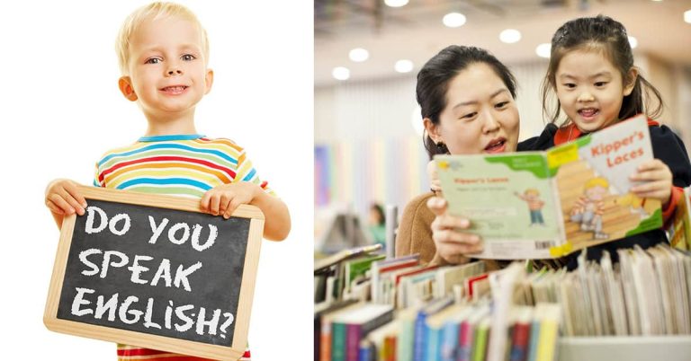 Five Things to help children learn to speak English